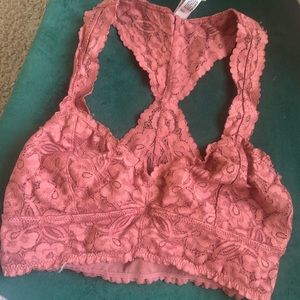 Structerd lace Free People bralette size XS